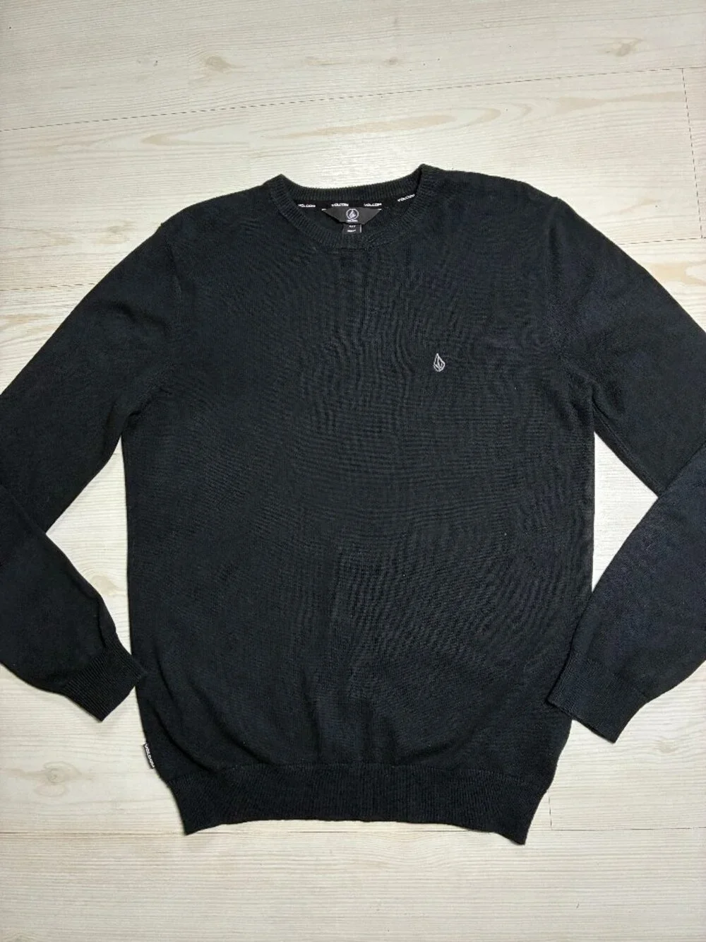Volcom UPERSTAND SWEATER Men's Style Number A0731900_BLK Black Size S
